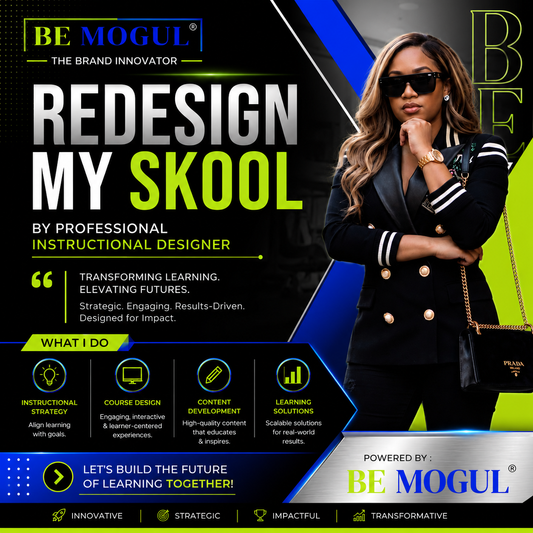 Re-Design My Skool — Professional Instructional Design Service