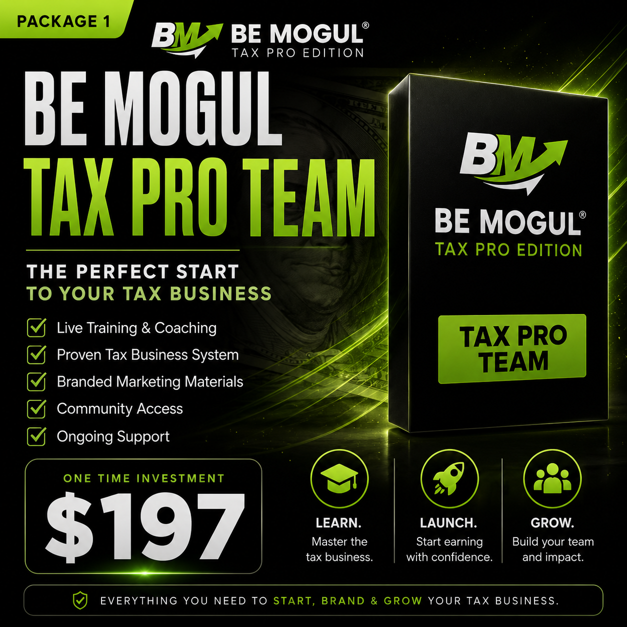 Be Mogul Tax Edition