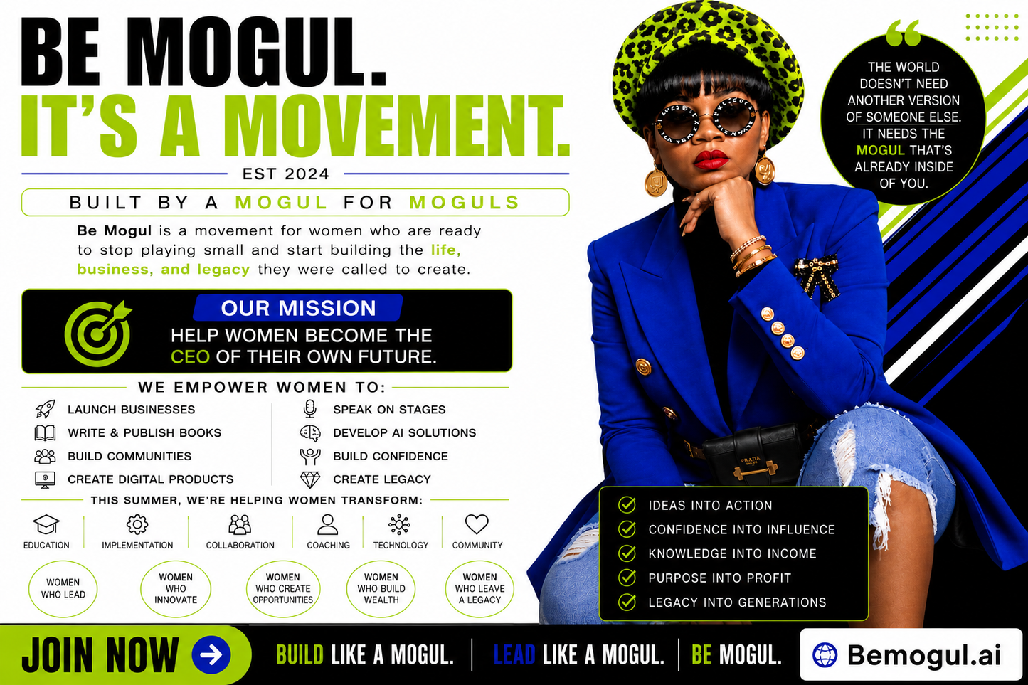 BE MOGUL Subscribers Club — Annual Access