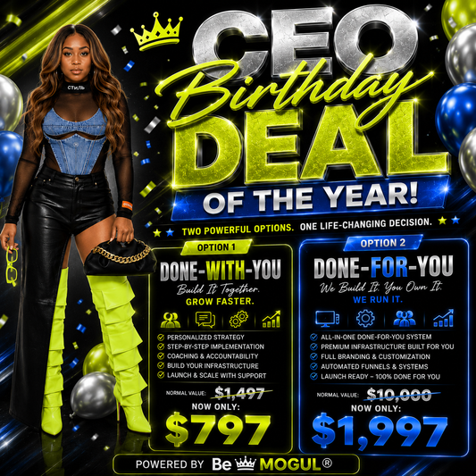 Be Mogul® Birthday Deal: Own Your SaaS Solution Suite