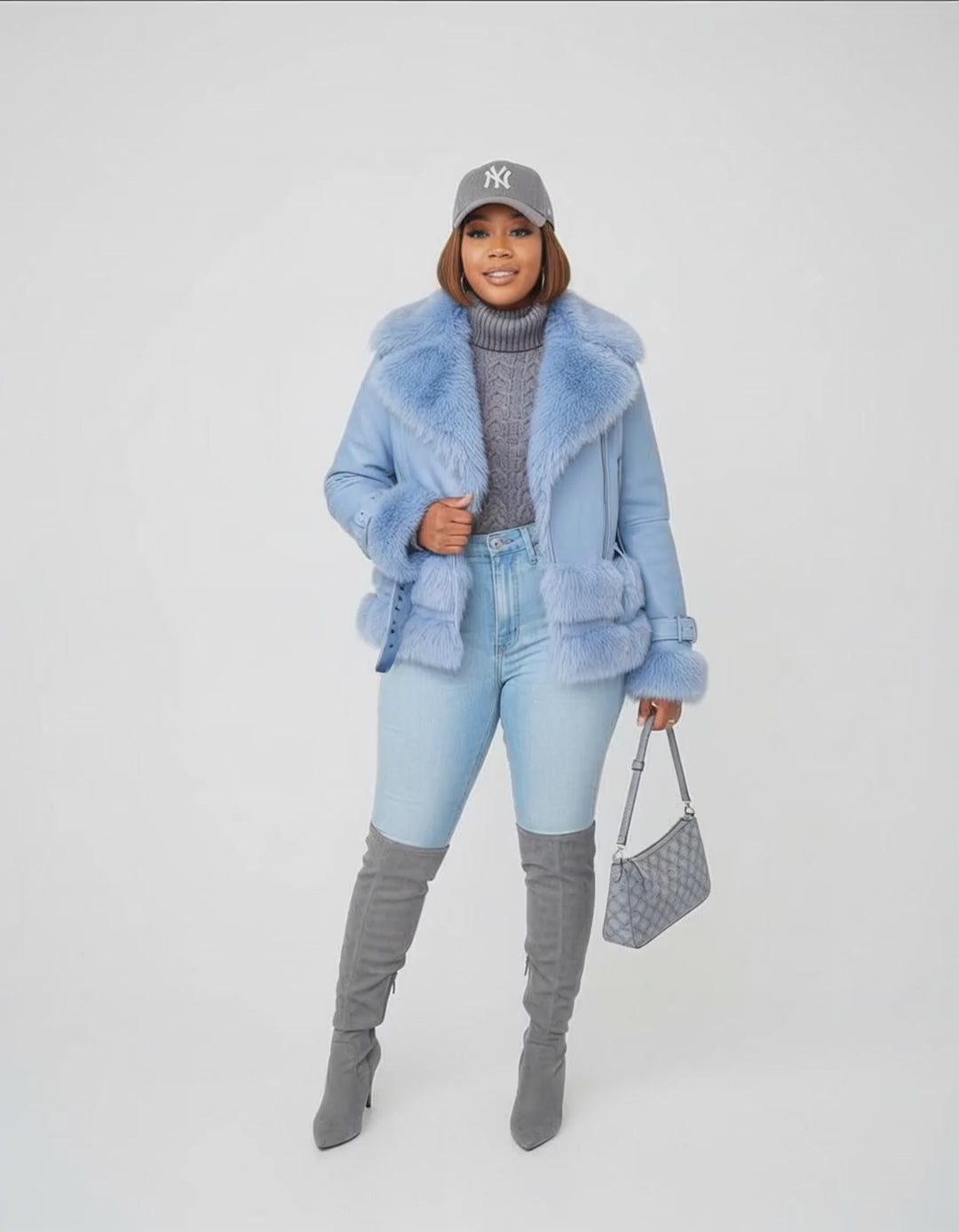 carolina blue womens jacket